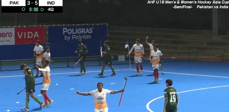 India outplay Pakistan to reach U18 Hockey Asia Cup final