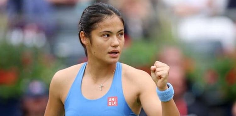 'I'm back!': Raducanu to face Vekic in Queen's Club final