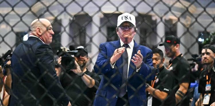 Blood sport at the White House for Trump's 80th birthday