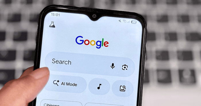 Google Chrome AI Mode default search flag confirmed as an error