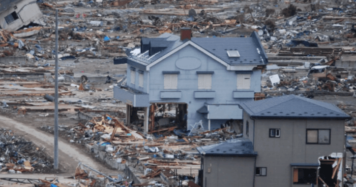 Japan shifted eastward by core-reflected waves after Tohoku earthquake