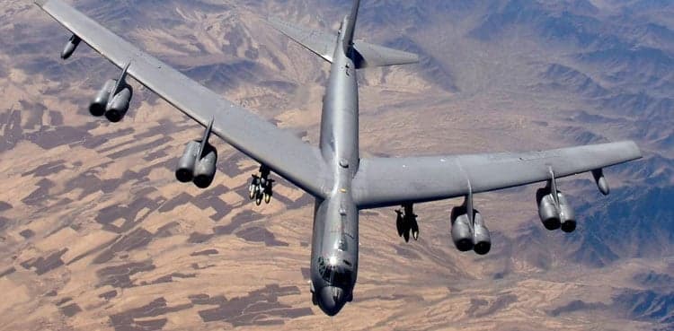 US Air Force B-52 bomber crashes after takeoff, Edwards Air Force Base says