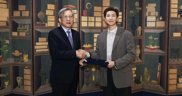 BTS’ RM becomes first-ever global ambassador of National Museum of Korea