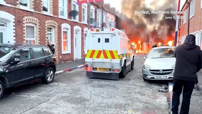 Belfast victim's family calls for calm after anti-immigrant violence