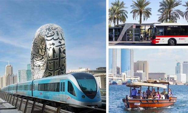 Dubai announces free parking, metro, tram and bus timings
