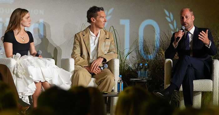 Inside Emma Watson’s reunion with Prince William, Benedict Cumberbatch