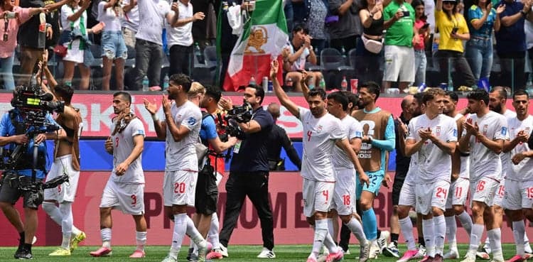 ‘Our second team is Iran’: Mexican crowd creates viral world cup moment