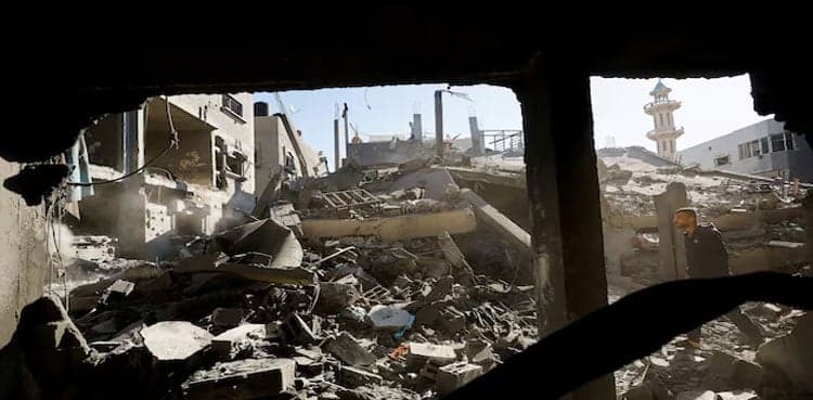 Israeli strike in Gaza kills seven people, including two women, medics say