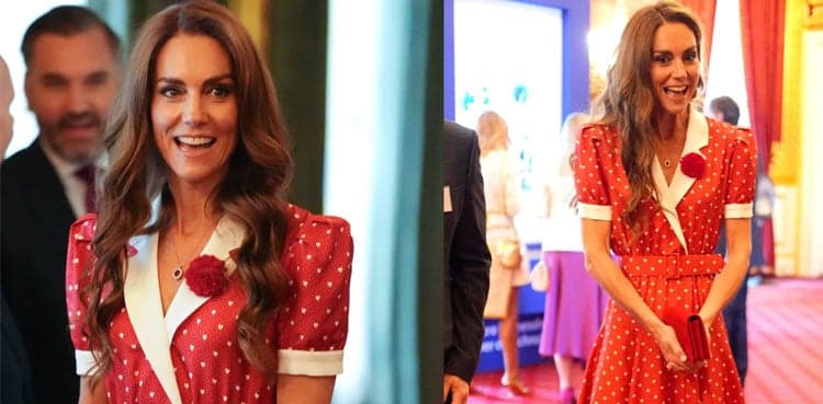 Kate Middleton red polka-dot dress sends clear message to the nation