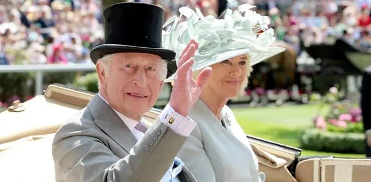 King Charles, Camilla shine at Royal Ascot amid royal absences