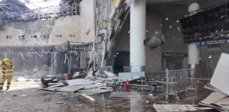 Kuwait airport terminal reportedly damaged in drone attack