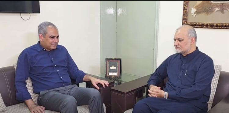 Mohsin Naqvi, Hafiz Naeem discuss country's political and security situation