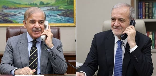 PM Sharif, President Pezeshkian hold first call after Islamabad Peace Accord signing