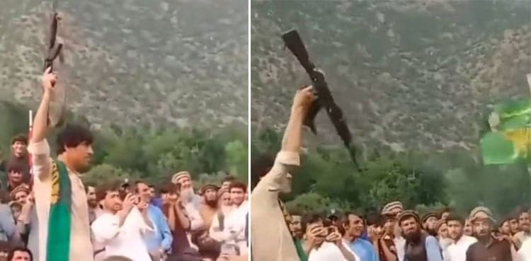 Video: Two killed in aerial firing during PML-N rally in Gilgit-Baltistan