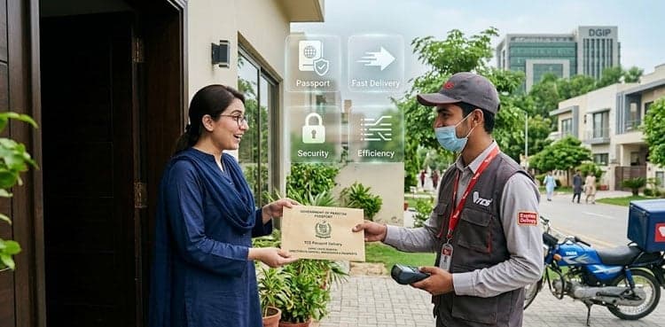 Pakistan launches passport home delivery system