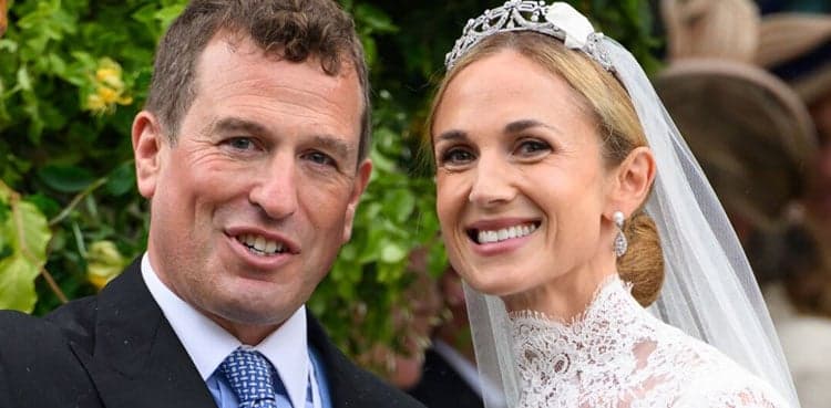 Peter Phillips and newlywed wife Harriet make Royal ascot debut