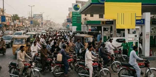 Petrol shortage in THIS city leads to long queues