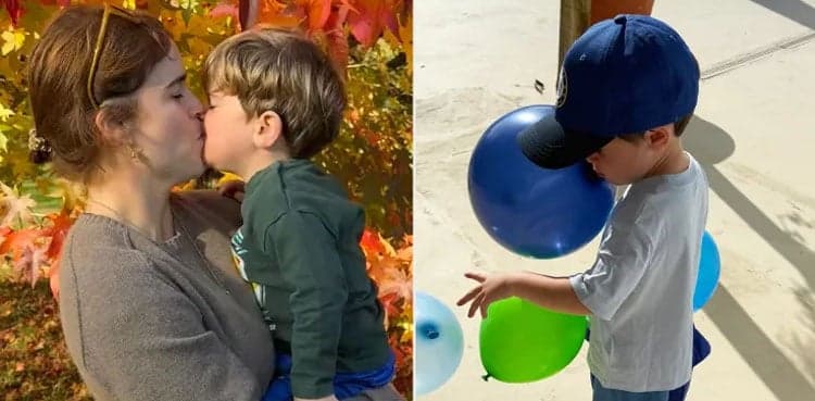 Princess Eugenie shares rare photos for son's 3rd birthday