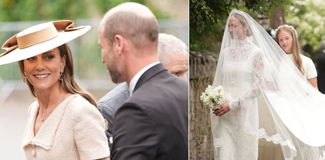 Princess Kate & Prince William Steal the Spotlight at Peter Phillips’ Wedding