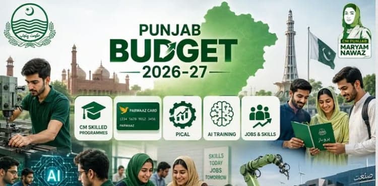  CM Skilled Programs, Parwaaz Card, PICAL, AI Training program to get Rs.630.96 billion  