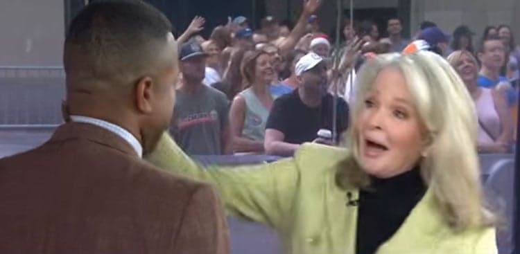 Deidre Hall Slaps Craig Melvin During Live Interview on the Today Show