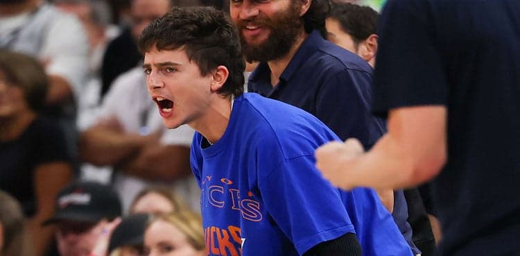 Timothée Chalamet celebrates Knicks' historic NBA Championship triumph