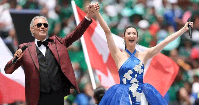 Andrea Bocelli, EJAE debut FIFA World Cup 2026 anthem 'DNA' at opening ceremony