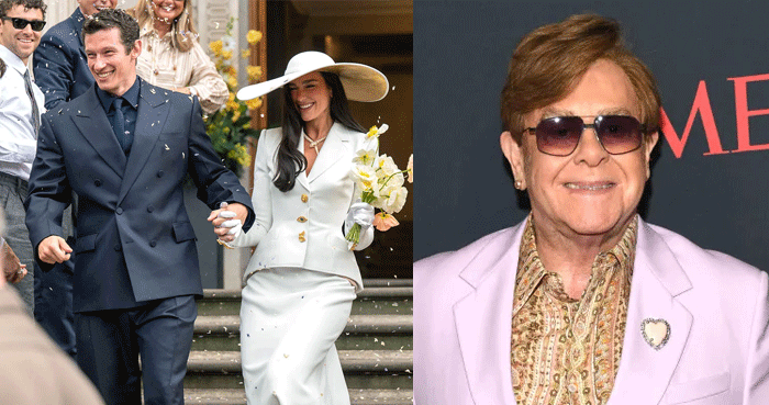 Elton John serenades Dua Lipa and Callum Turner’s Sicily wedding