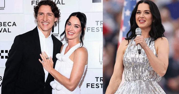 Katy Perry runs into Justin Trudeau arms after electrifying World Cup performance