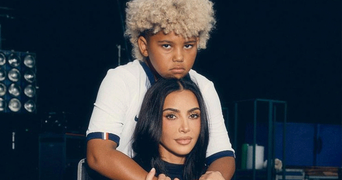 Kim Kardashian’s son Saint makes modeling debut in World Cup Campaign