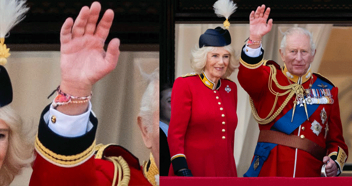 King Charles flaunts Taylor Swift's bracelets gifted by Princess Charlotte at Royal parade