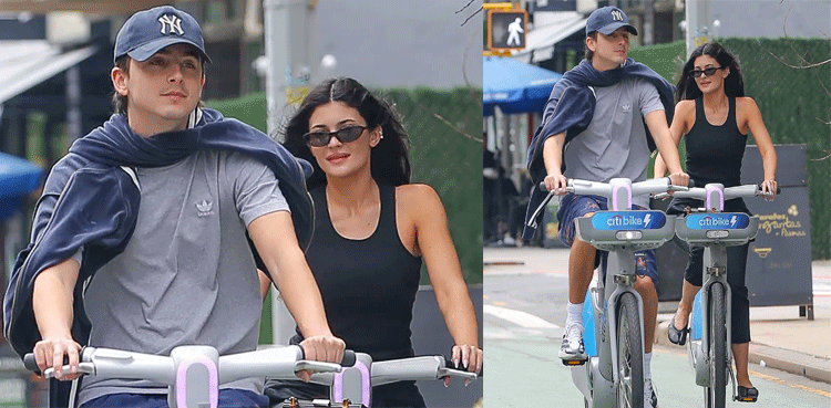 Timothée Chalamet, Kylie Jenner enjoy romantic bike date around NYC