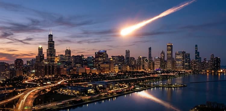 Watch: High-speed meteor blows up in sky, shaking major US city