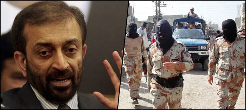 Rangers leave after brief siege of Sattar's house in Karachi