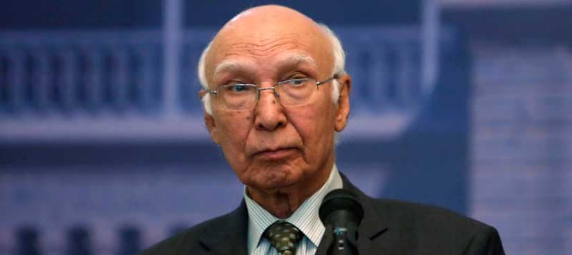 RAW spy's confession proves Indian intervention in Balochistan: Sartaj