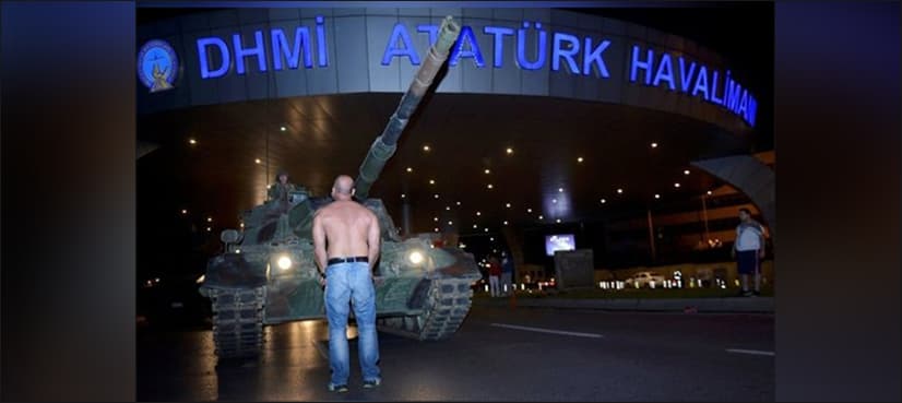 In pictures: The Attempted coup in Turkey