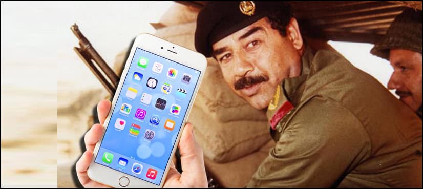 Apple refuses to refund customer until he proves he's not Saddam Hussein