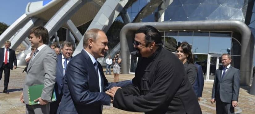 Russia's Putin grants Russian citizenship to US actor Seagal