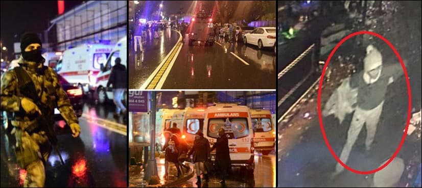 Istanbul nightclub massacre kills 39 including foreigners, attacker on the run