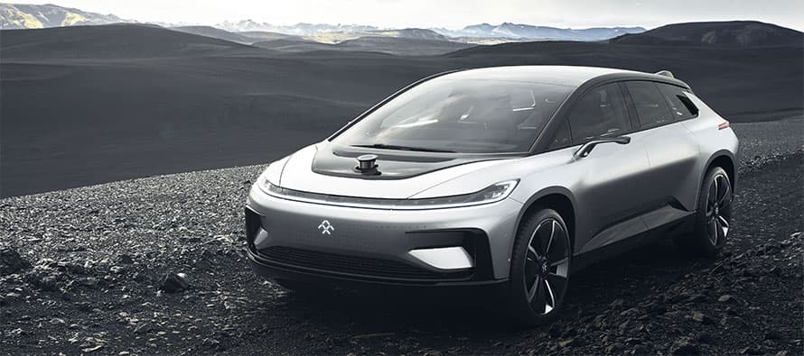 Faraday Future takes on Tesla with this new 'intelligent' electric car
