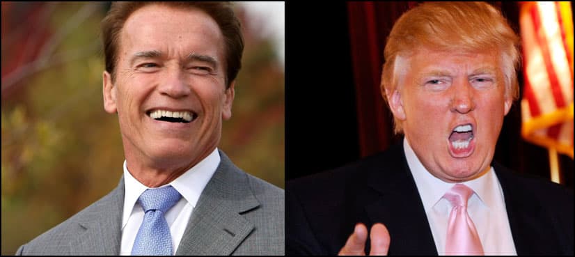 Trump blasts 'Apprentice' ratings; Schwarzenegger cites Lincoln