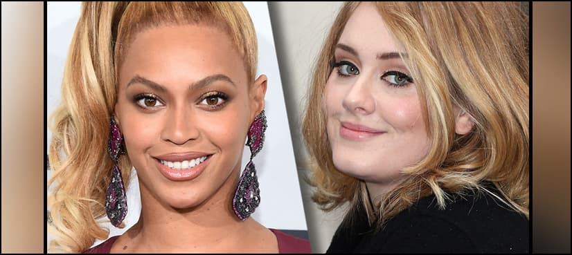 Beyonce leaves Taylor Swift and Adele behind!