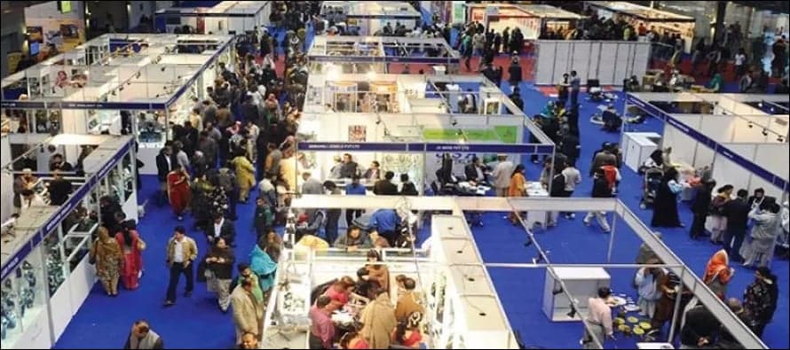 Security beefed up for Iranian exhibition at Karachi Expo Centre as rush grows on Sunday