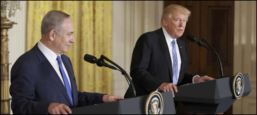 Trump drops US commitment to 'two-state' Mideast deal
