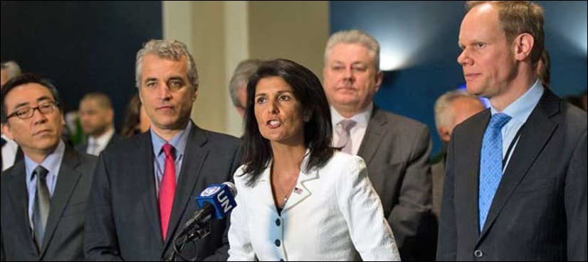 US leads boycott of nuclear weapons ban talks