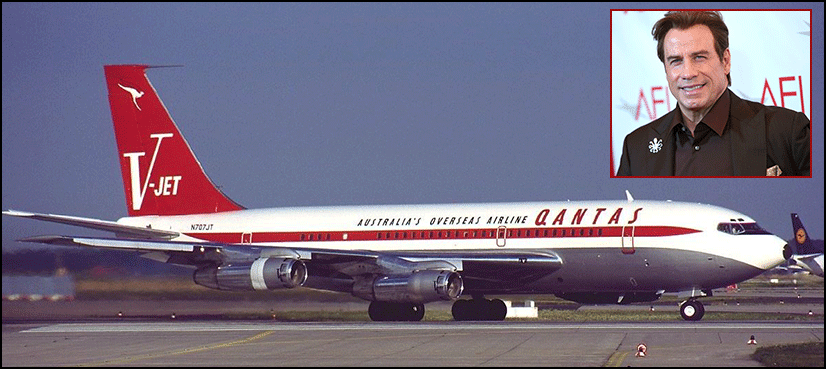 Travolta donates his Qantas plane to Australia museum
