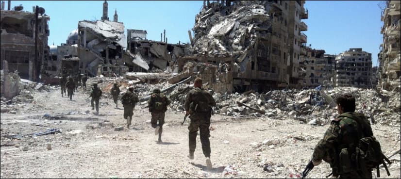 Syrian army sweeps across IS-held territory: state media