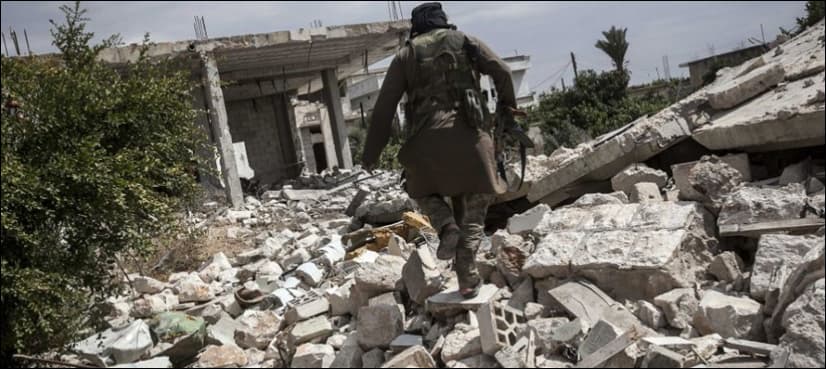Militants control Syria's Idlib after rebel pull-out: monitor