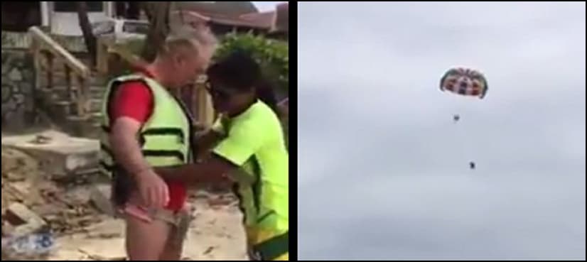 Man falls to death while parasailing in Phuket, horrific video goes viral