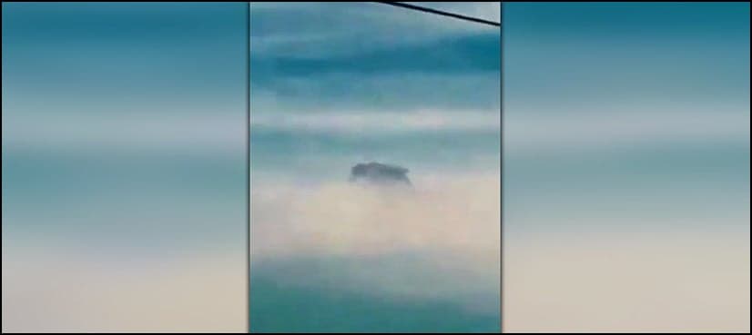 WATCH: Tourist films mystery object whizzing through sky in viral video